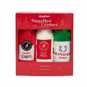 ZippyPaws Holiday Happy Hour Crusherz Three Pack
