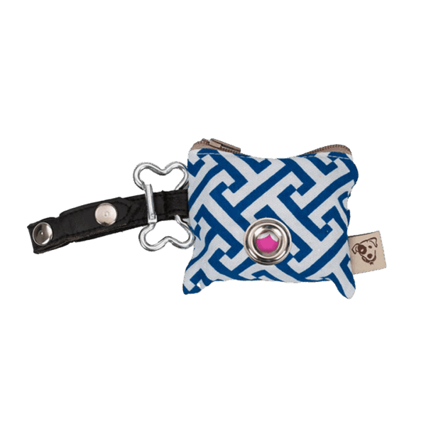 Jax & Bones P.U.P. Double Waste Bag Dispenser Hera Navy