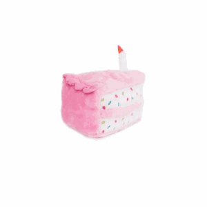 ZippyPaws Toy Birthday Cake Pink