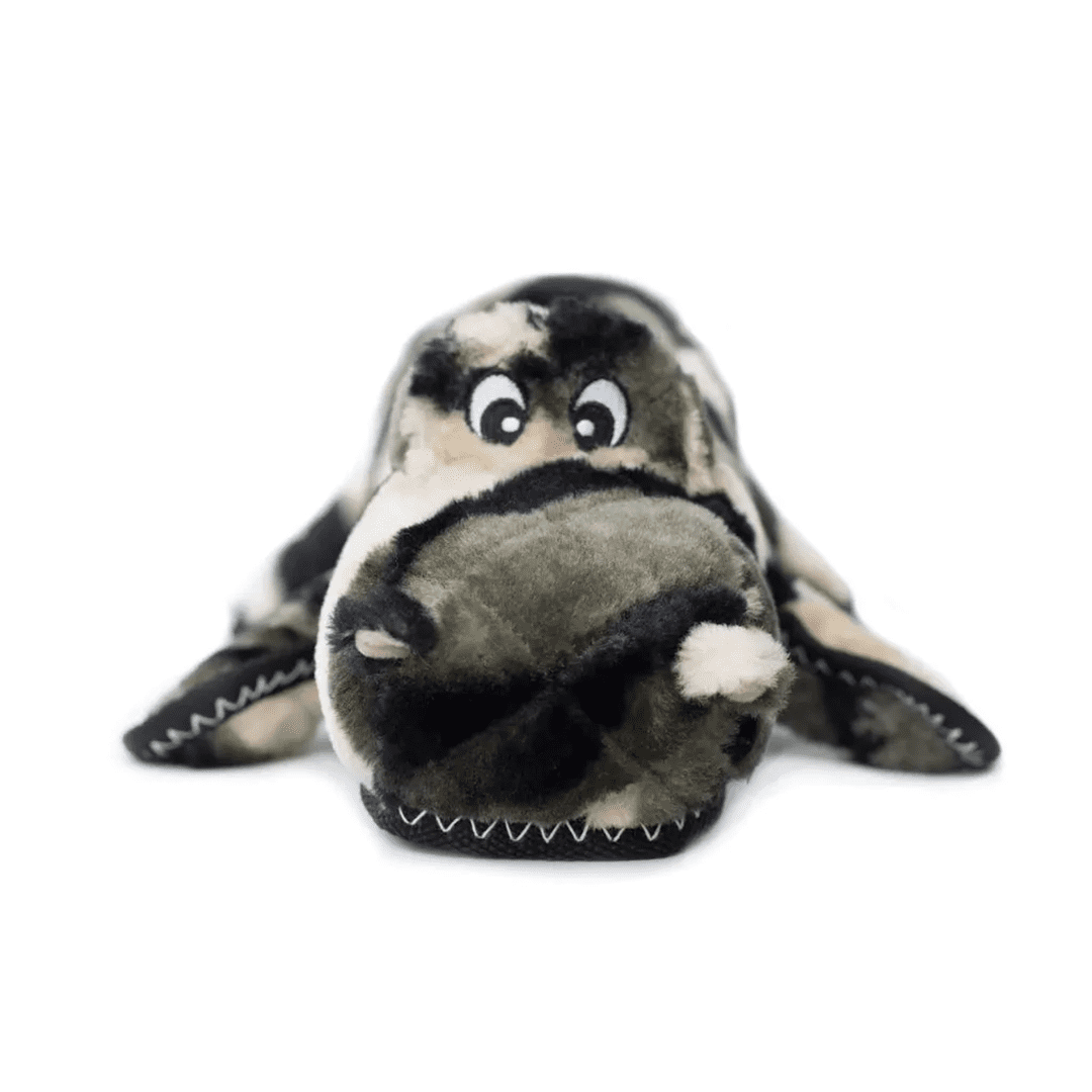 ZippyPaws Z-Stitch Grunterz Camron the Camo Gator - Image 4