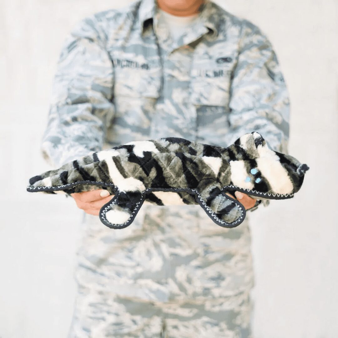ZippyPaws Z-Stitch Grunterz Camron the Camo Gator - Image 6