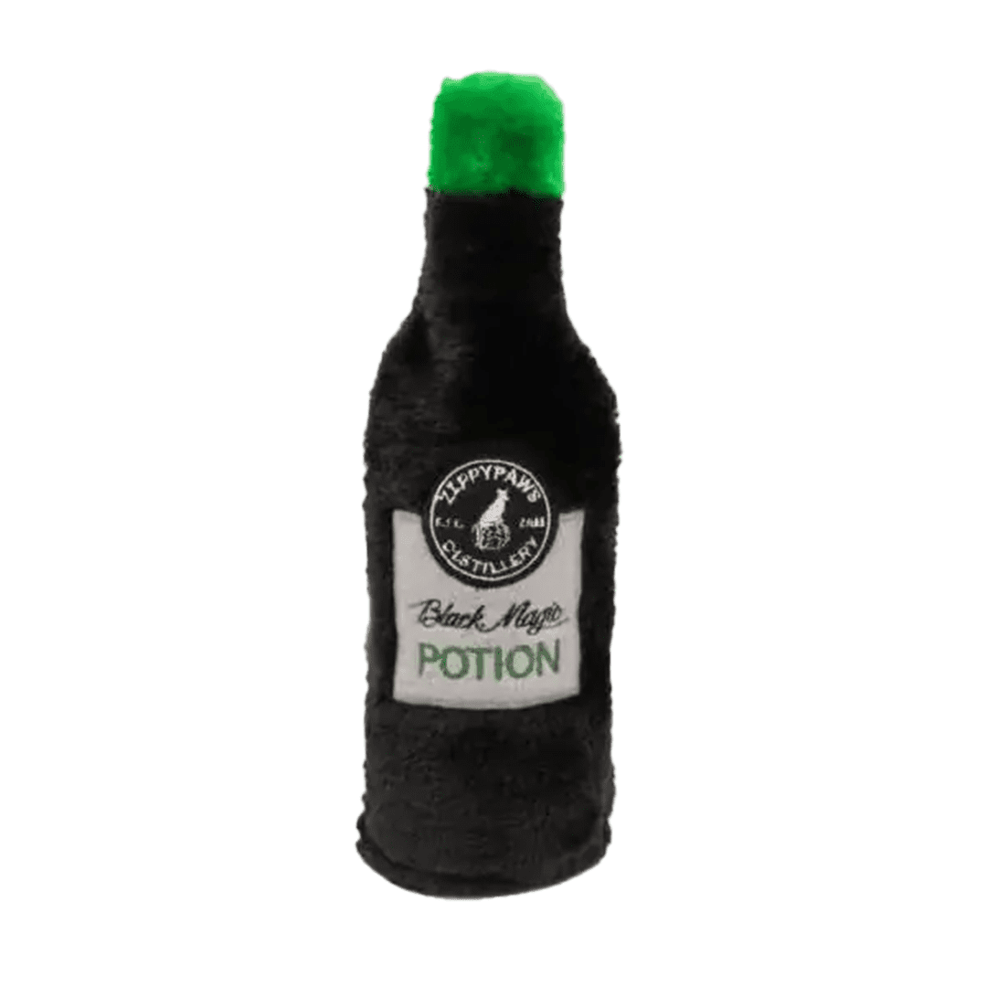 ZippyPaws Halloween Happy Hour Crusherz Black Magic Potion