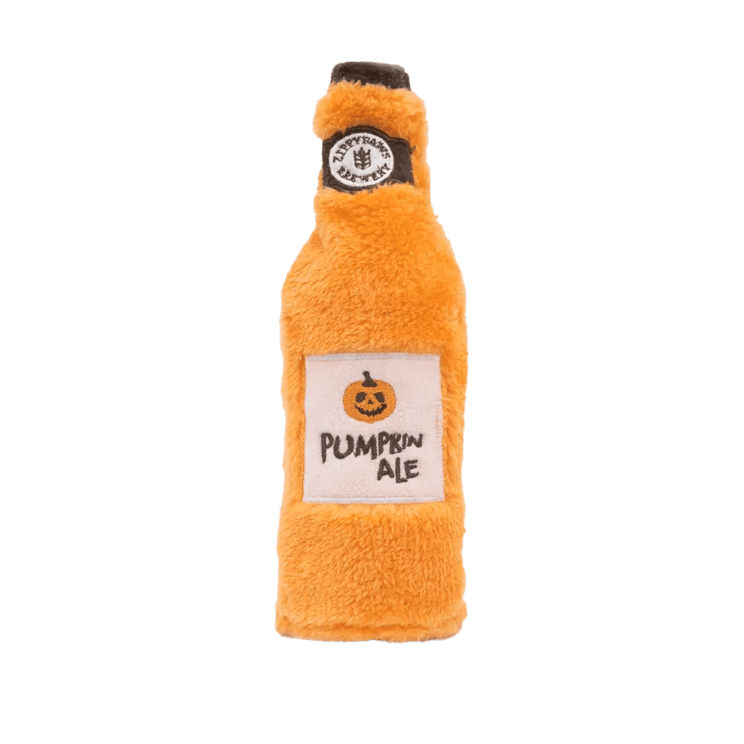 ZippyPaws Halloween Happy Hour Crusherz Pumpkin Ale