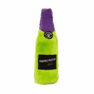 ZippyPaws Halloween Happy Hour Crusherz Frankenstein Wine
