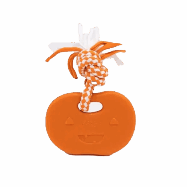 ZippyPaws Halloween ZippyTuff Teetherz - Pumpkin