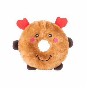 ZippyPaws Holiday Donutz Buddies Reindeer