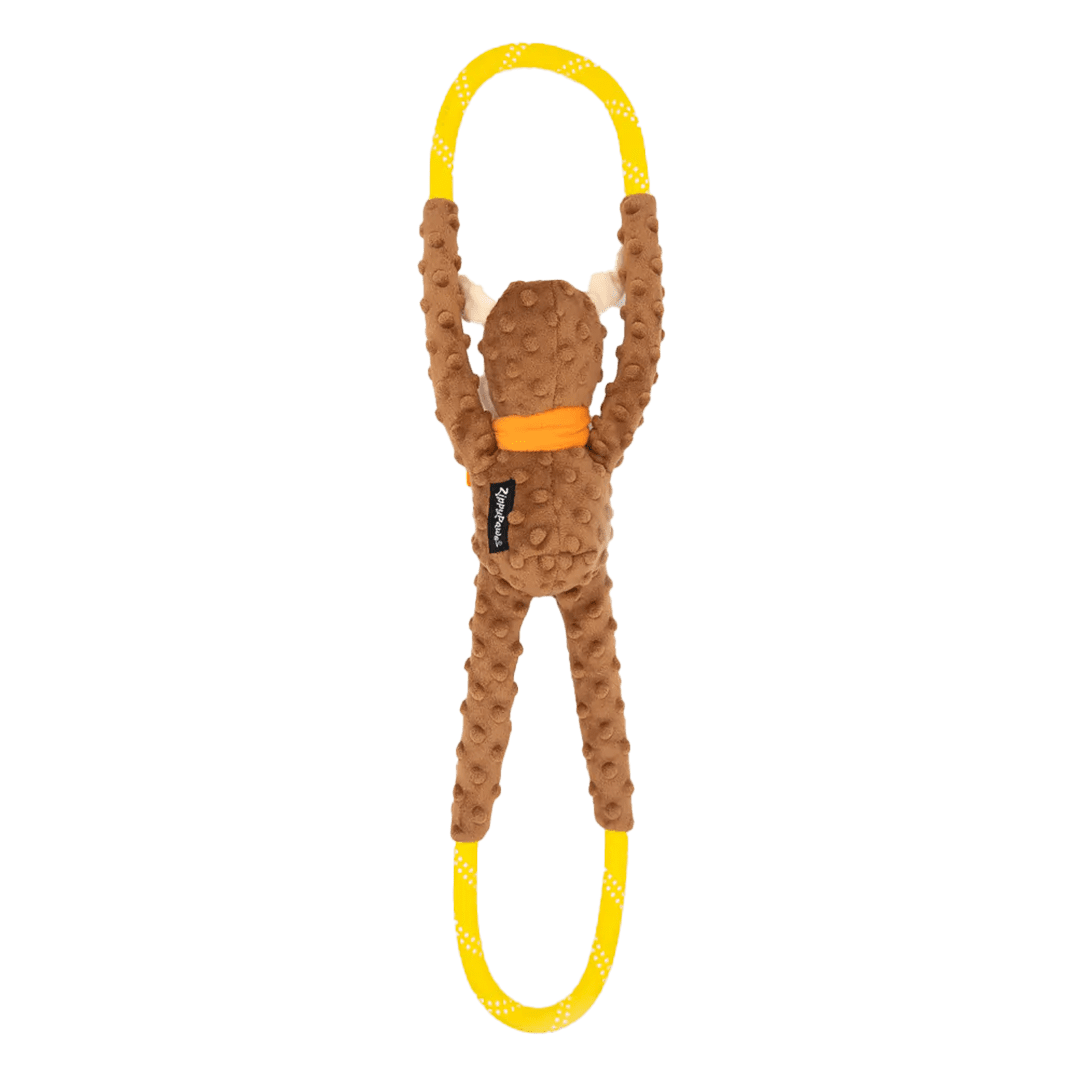 ZippyPaws Rope Tugz Moose - Image 2