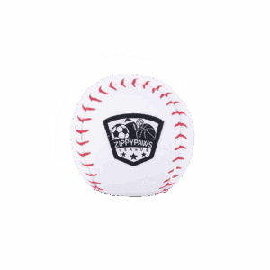 ZippyPaws Dog Toy SportsBallz Baseball