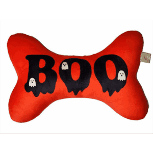 Hip Doggie Plush Bone Toy Halloween Boo