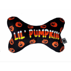Hip Doggie Plush Bone Toy Lil Pumpkin