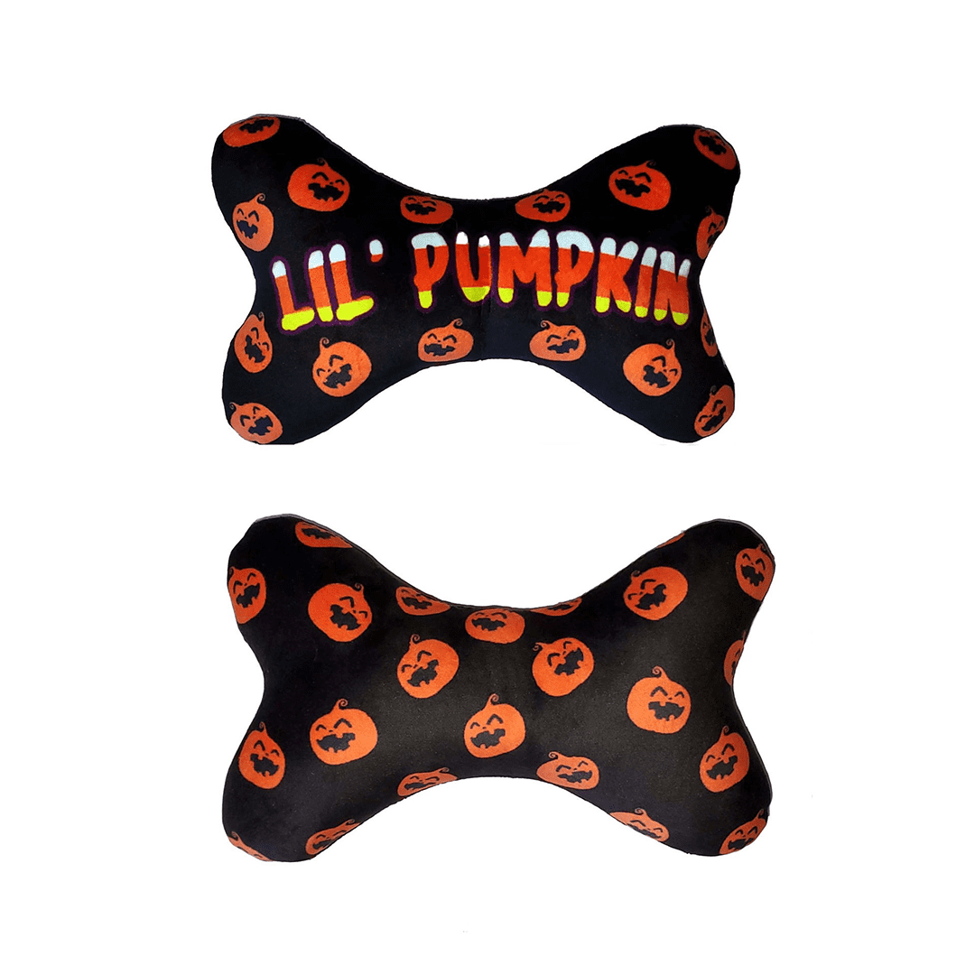 Hip Doggie Plush Bone Lil Pumpkin - Image 3