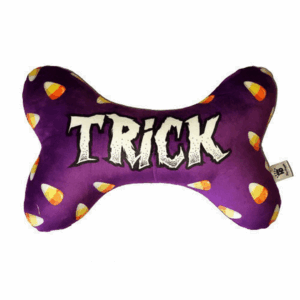 Hip Doggie Plush Bone Toy Trick or Treat