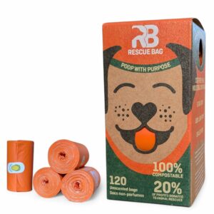 Rescue Bag Certified Compostable Bags 120 bags/8 rolls