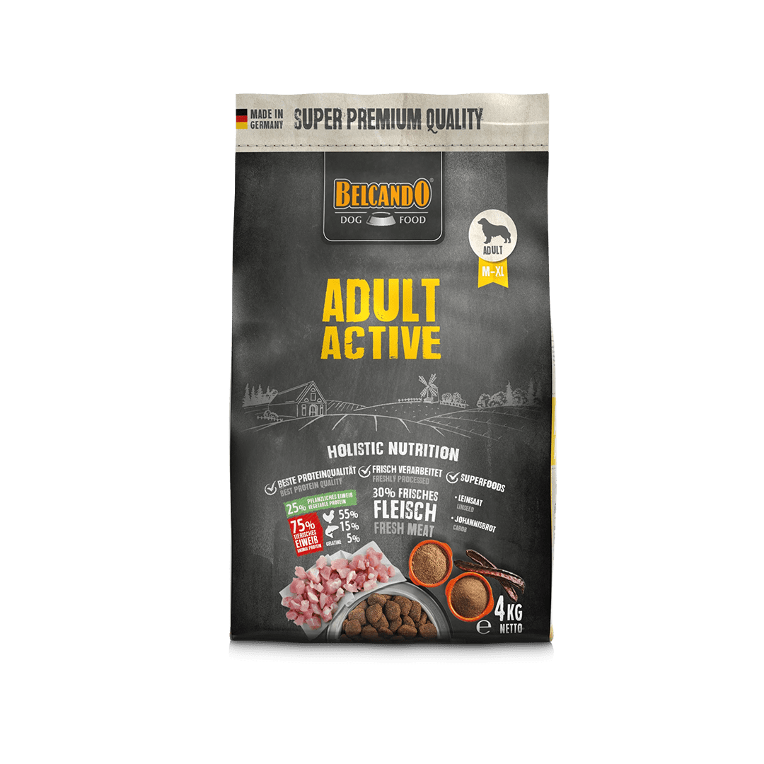 BELCANDO Kibble Adult Active 4kg