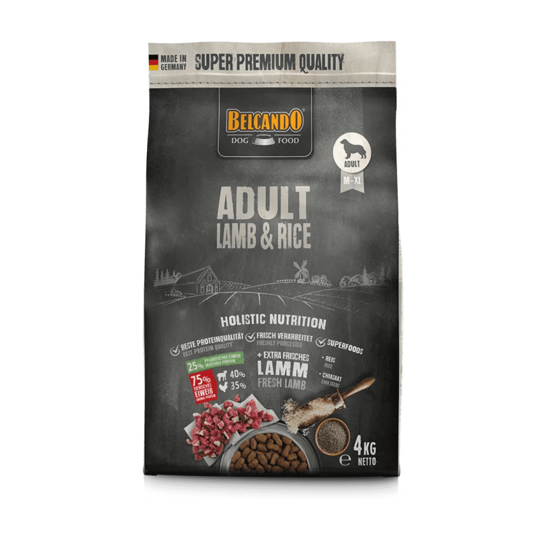 BELCANDO Kibble Adult Lamb and Rice 4kg