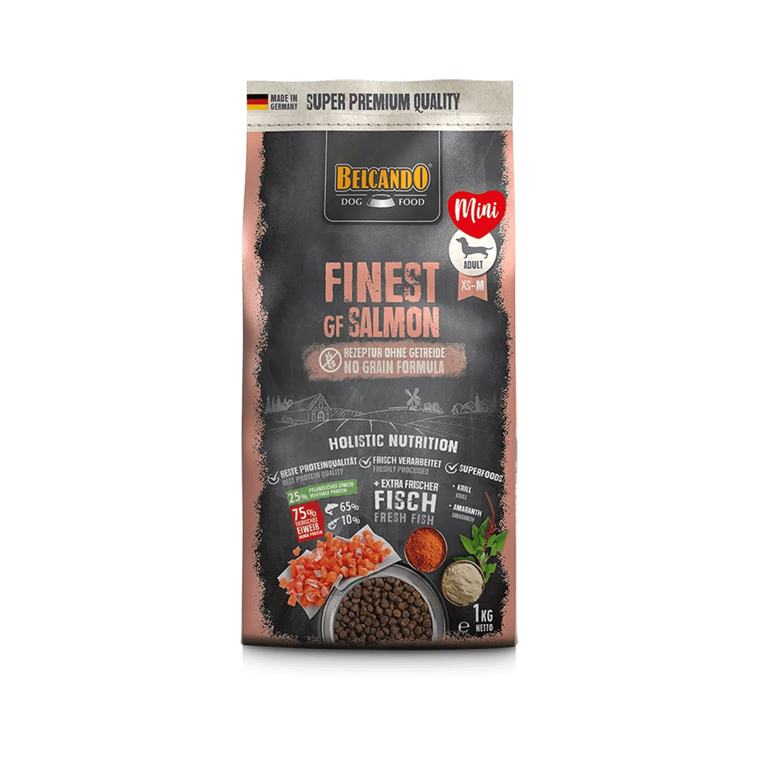 BELCANDO Kibble Adult Finest GF Salmon 1kg