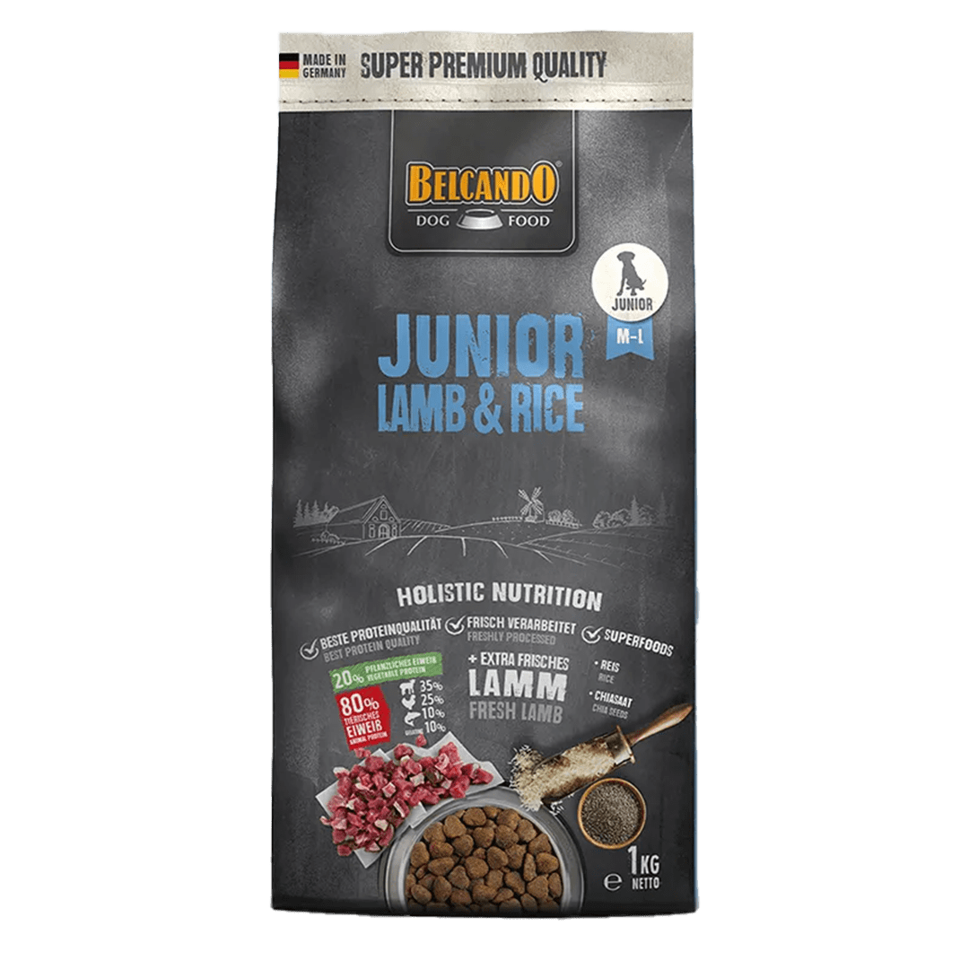 BELCANDO Kibble Junior Lamb & Rice 1 kg
