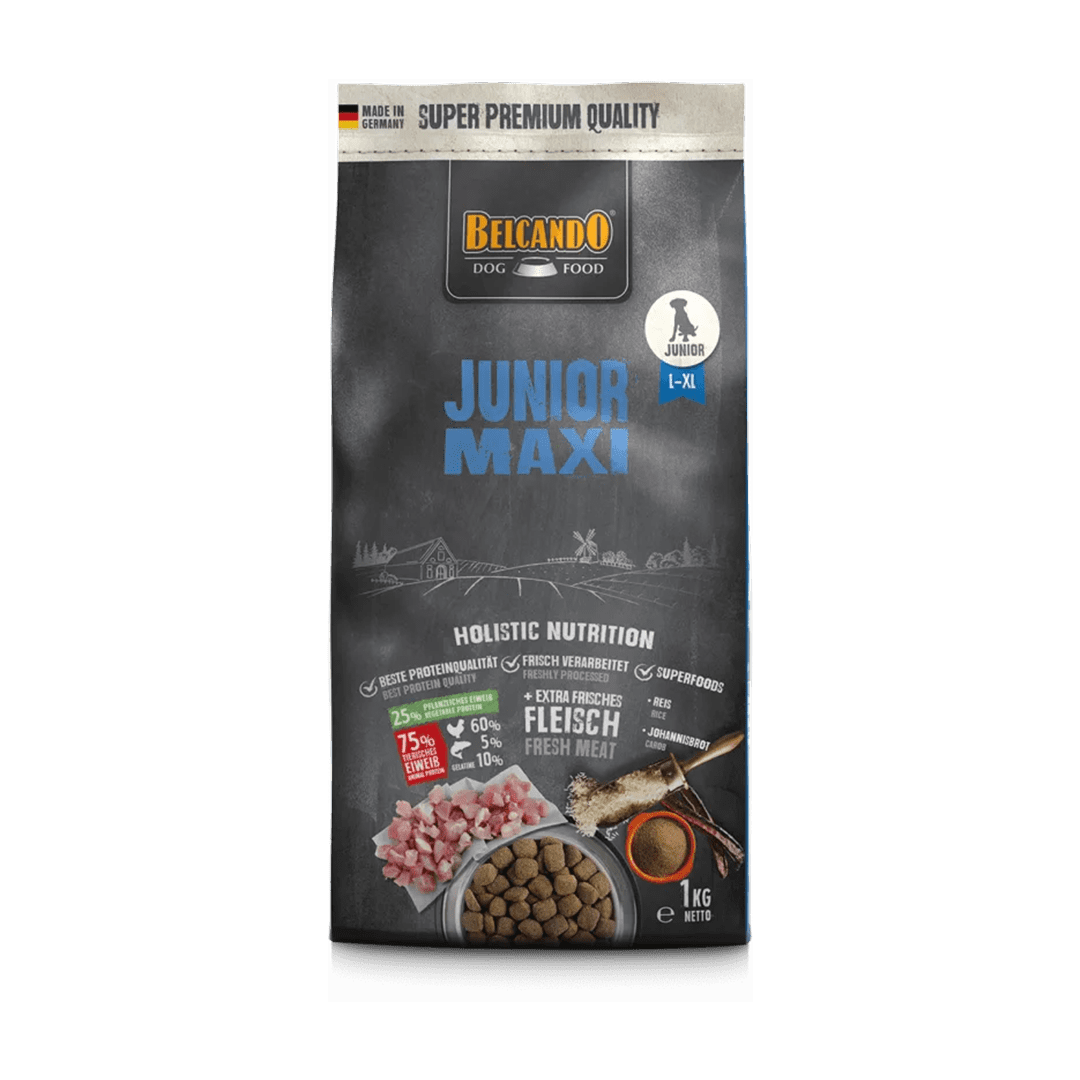 BELCANDO Kibble Junior Maxi 1kg