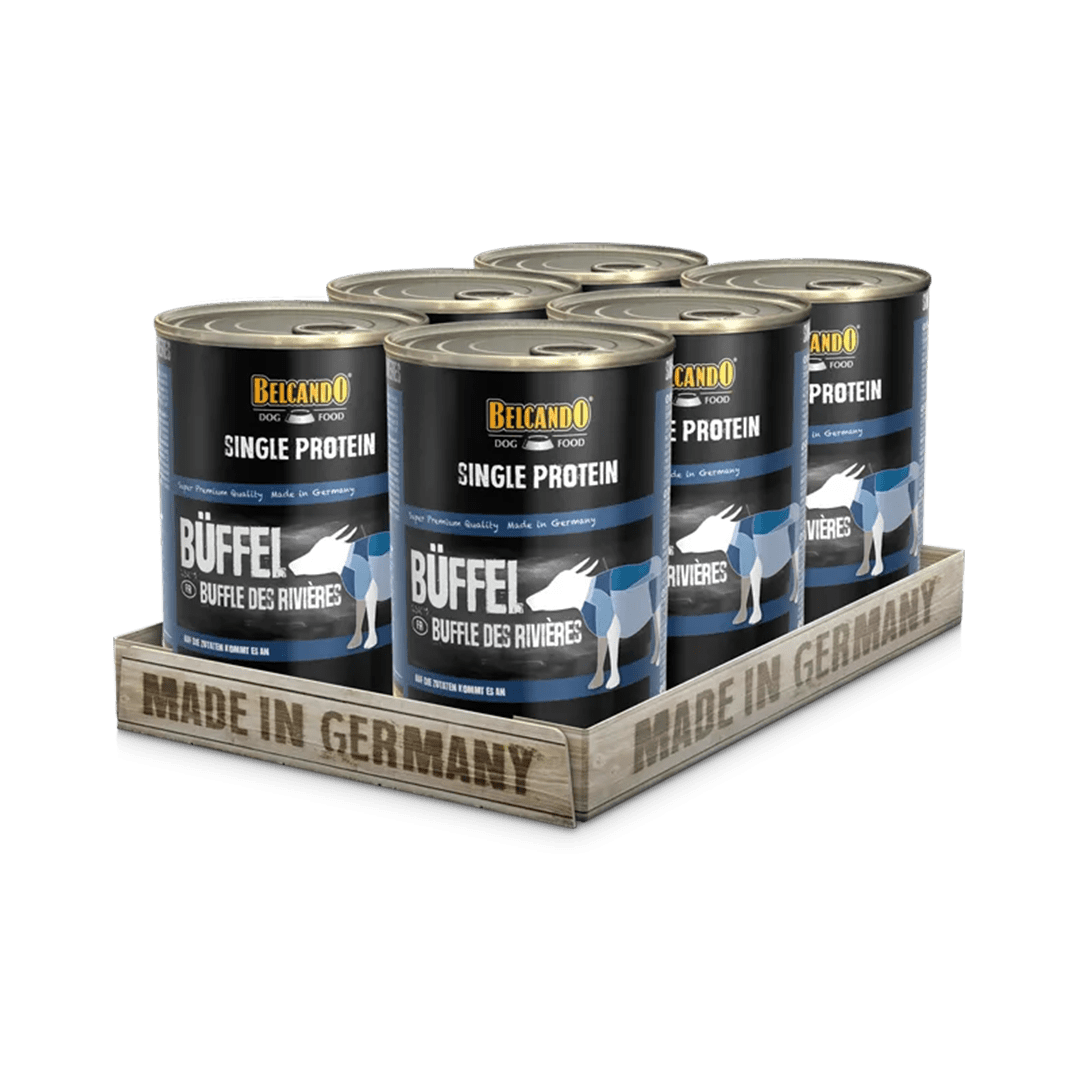 BELCANDO Super Premium Can Water Buffalo 6x400g Single - Image 2