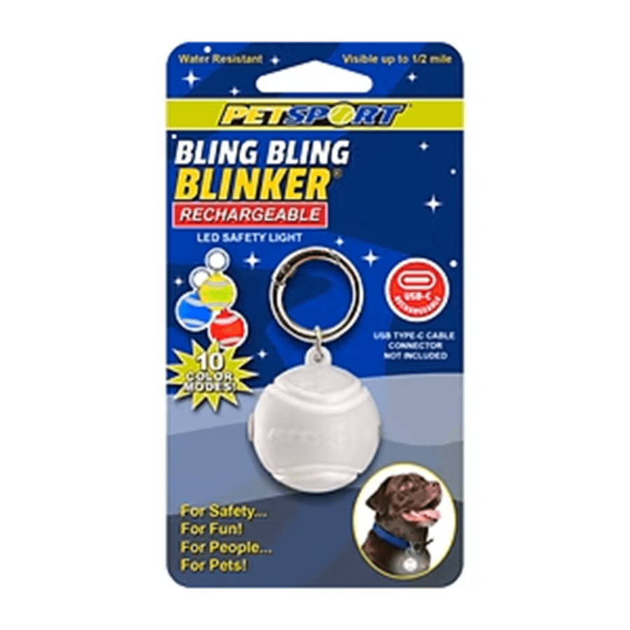 Petsport Bling Bling Blinker Rechargeable Led Light