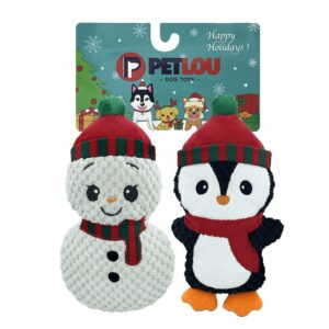Petlou XMAS Twin Pack - Snowman & Penguin