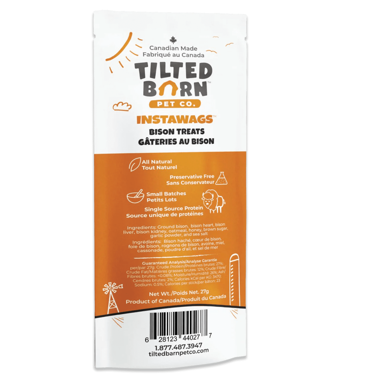 Tilted Barn InstaWags Canadian Bison 27 g