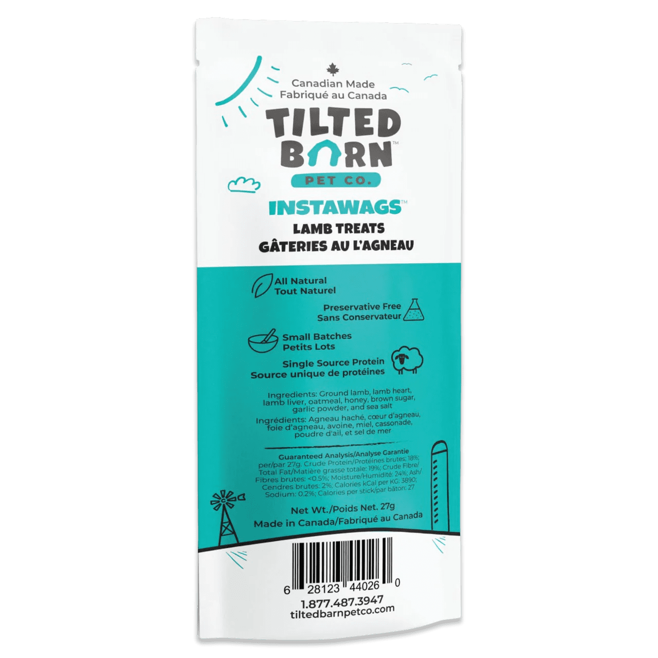 Tilted Barn InstaWags Canadian Lamb 27 g