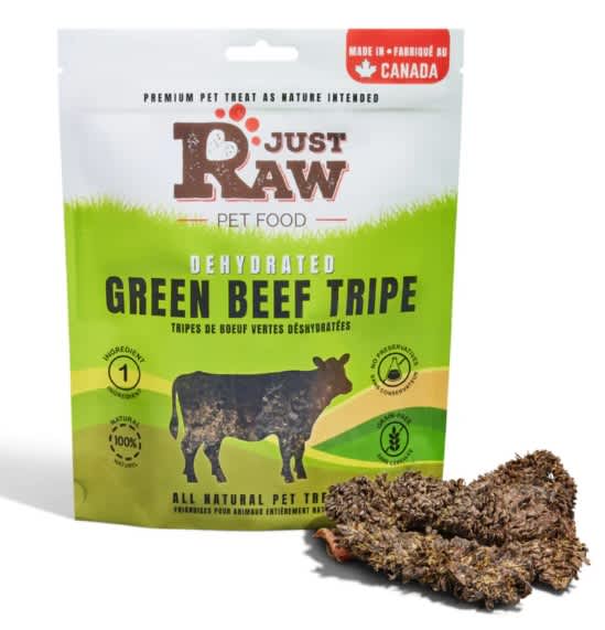Just Raw Pet Food Green Beef Tripe