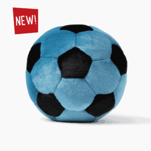 Fluff & Tuff Toy Soccer Ball Blue Large