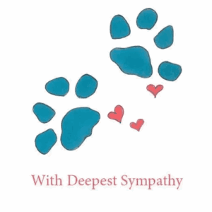 JK Greeting Card With Deepest Sympathy
