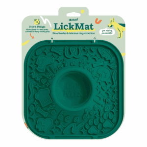 Woof LickMat Forest Green