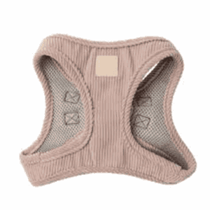 FuzzYard Life Corduroy Step In Harness Soft Blush