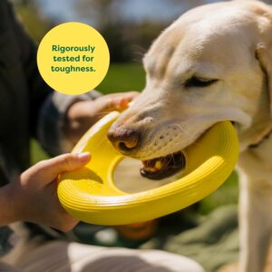 Earth Rated Flying Disc Dog Toy Yellow
