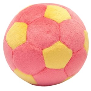 Fluff & Tuff Toy Soccer Ball Lemonade Large
