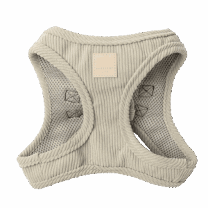 FuzzYard Life Corduroy Step In Harness Sandstone