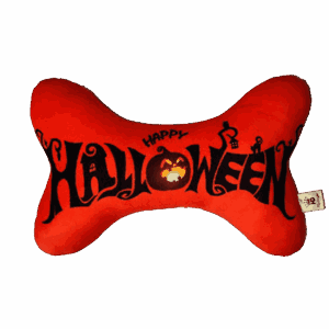 Hip Doggie Plush Bone Toy Halloween Boo