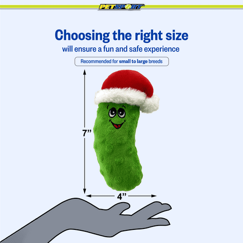 PetSport Holiday Pickle Plush - Image 2