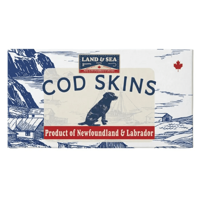 Land & Sea Pets Pre-Cut Cod Skin - Image 2