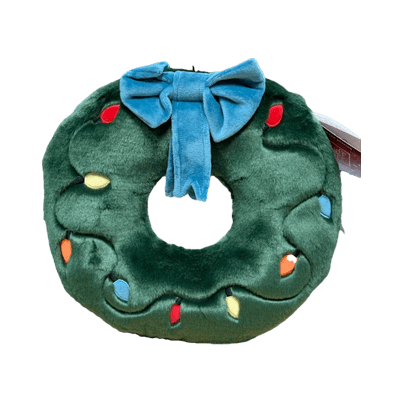 Fluff & Tuff Holiday Toy Retro Wreath